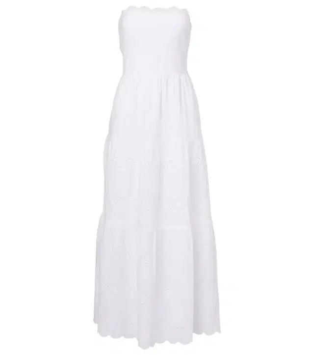 Melissa Odabash Sophie broderie anglaise cotton maxi dress