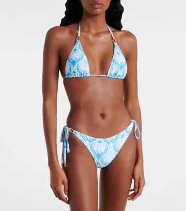 Melissa Odabash Cancun printed bikini top | Thumbnail 4