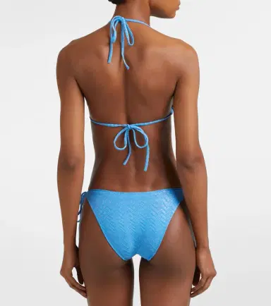 Melissa Odabash Maine chevron bikini top | Thumbnail 2