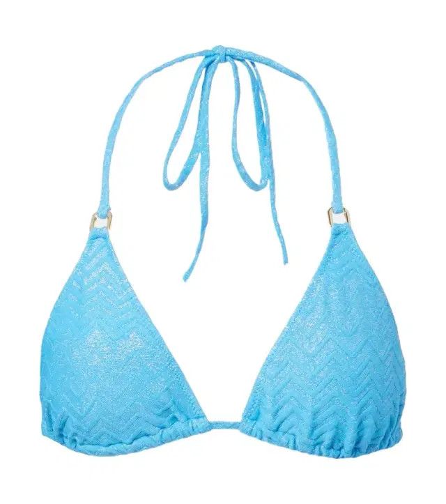 Melissa Odabash Maine chevron bikini top