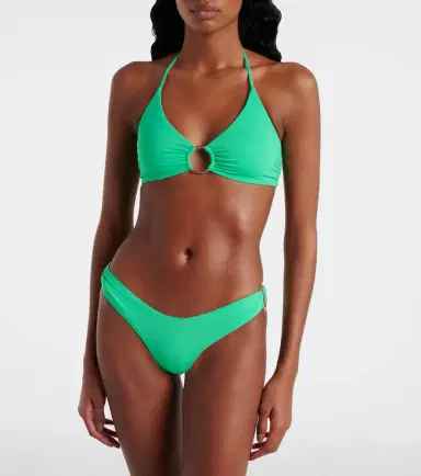 Melissa Odabash Hamburg halterneck bikini top | Thumbnail 4