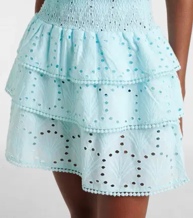 Melissa Odabash Jess cotton crochet minidress | Thumbnail 4
