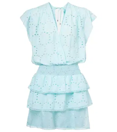 Melissa Odabash Jess cotton crochet minidress | Thumbnail 1