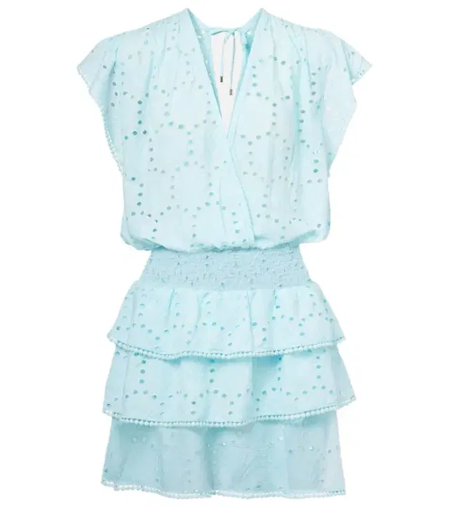 Melissa Odabash Jess cotton crochet minidress