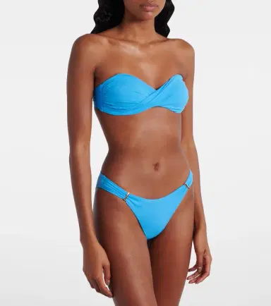 Melissa Odabash Toulouse bandeau bikini top | Thumbnail 2