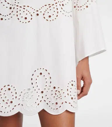 Simkhai Sarina broderie anglaise minidress | Thumbnail 5