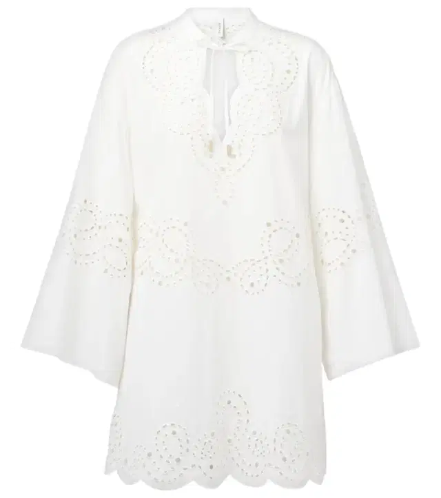 Simkhai Sarina broderie anglaise minidress