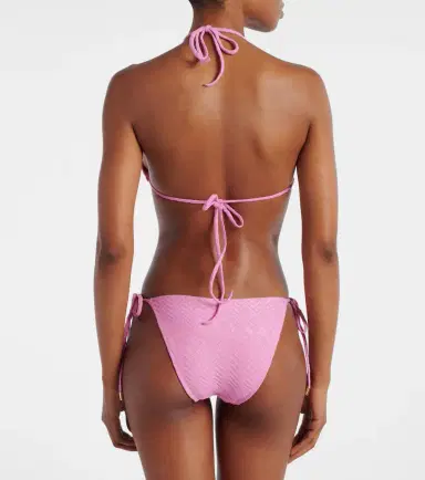 Melissa Odabash Miami chevron bikini top | Thumbnail 4
