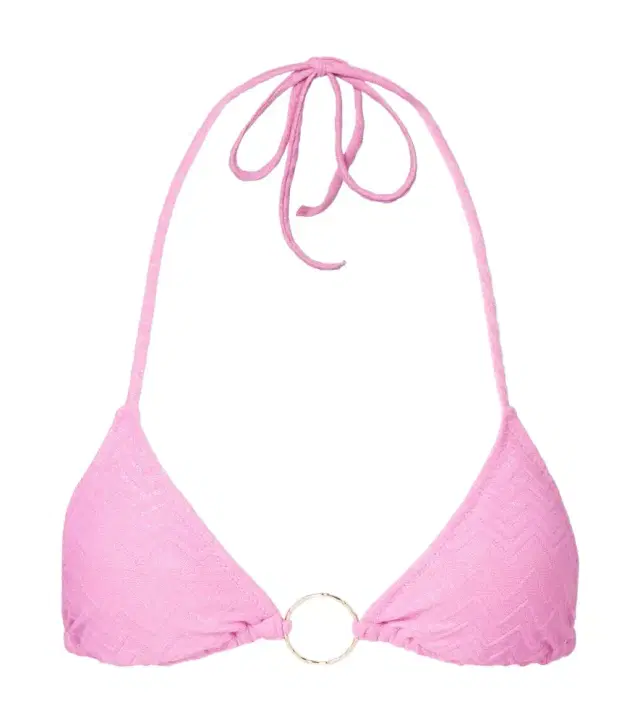 Melissa Odabash Miami chevron bikini top