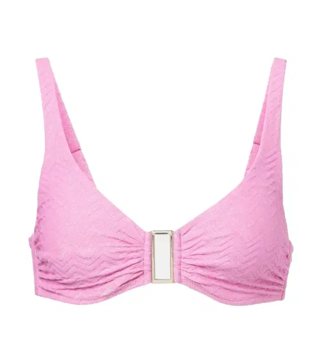 Melissa Odabash Bel Air chevron bikini top