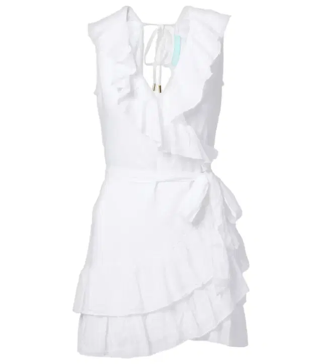 Melissa Odabash Molly open-back cotton wrap dress