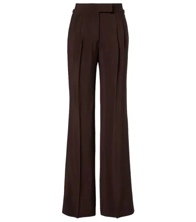 Tom Ford Pleated high-rise wide-leg pants