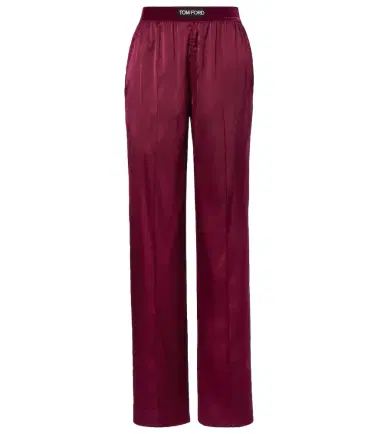 Tom Ford Silk-blend satin wide-leg pants | Thumbnail 1 Tom Ford Silk-blend satin wide-leg pants | Thumbnail 1