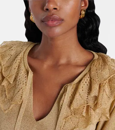 Jennifer Behr Ellis gold-plated earrings | Thumbnail 6