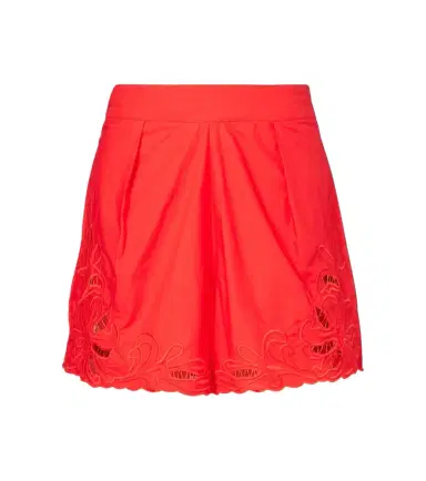JULIET DUNN Embroidered cotton shorts | Thumbnail 1