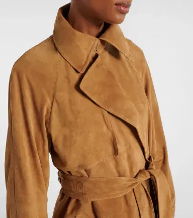 Proenza Schouler Ramona suede trench coat | Thumbnail 5 Proenza Schouler Ramona suede trench coat | Thumbnail 5