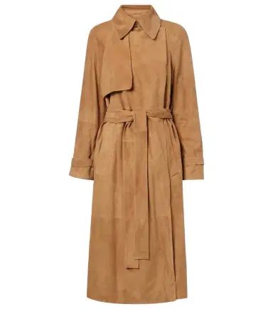 Proenza Schouler Ramona suede trench coat | Thumbnail 1 Proenza Schouler Ramona suede trench coat | Thumbnail 1