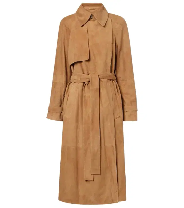 Proenza Schouler Ramona suede trench coat