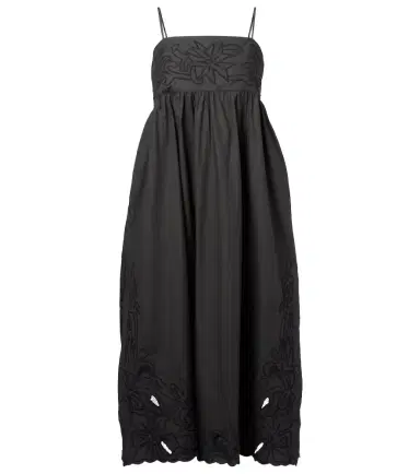 JULIET DUNN Floral embroidered cotton minidress | Thumbnail 1