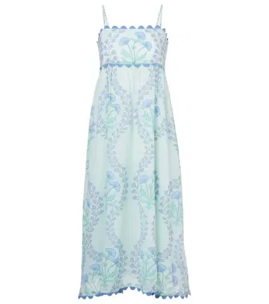 JULIET DUNN Floral cotton midi dress | Thumbnail 1