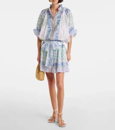 JULIET DUNN Paisley cotton minidress | Thumbnail 2