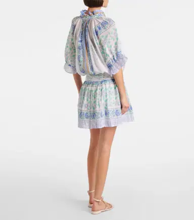 JULIET DUNN Paisley cotton minidress | Thumbnail 4