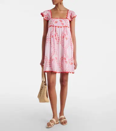 JULIET DUNN Printed cotton minidress | Thumbnail 3