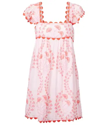 JULIET DUNN Printed cotton minidress | Thumbnail 1