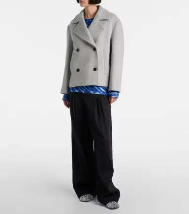 Proenza Schouler Double-breasted wool coat | Thumbnail 2