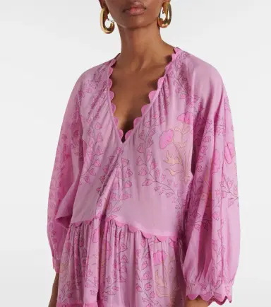 Juliet Dunn Printed cotton maxi dress | Thumbnail 2