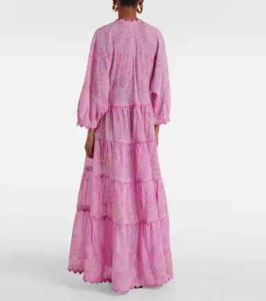 Juliet Dunn Printed cotton maxi dress | Thumbnail 5