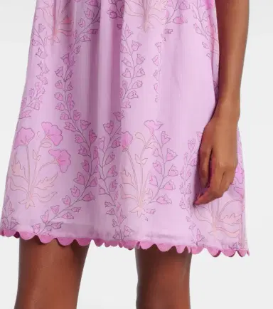 JULIET DUNN Ruffled cotton minidress | Thumbnail 5