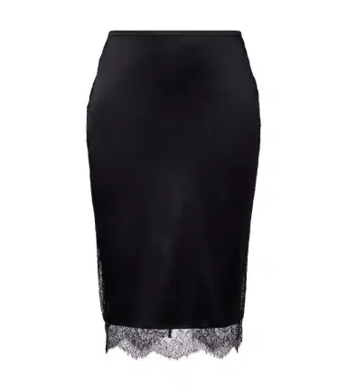 Tom Ford Silk-blend crêpe satin pencil skirt | Thumbnail 1 Tom Ford Silk-blend crêpe satin pencil skirt | Thumbnail 1
