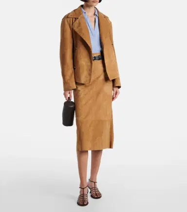 Proenza Schouler Leather midi skirt | Thumbnail 2