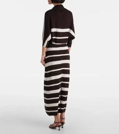 Proenza Schouler Solana striped wool and silk maxi dress | Thumbnail 5 Proenza Schouler Solana striped wool and silk maxi dress | Thumbnail 5