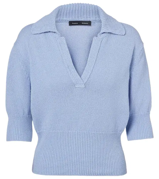 Proenza Schouler Reeve cotton polo shirt