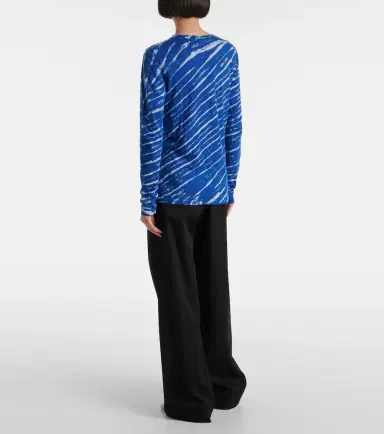 Proenza Schouler Mia tie-dye cotton jersey top | Thumbnail 7