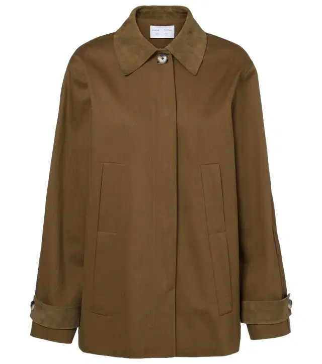 Proenza Schouler Angela herringbone cotton jacket