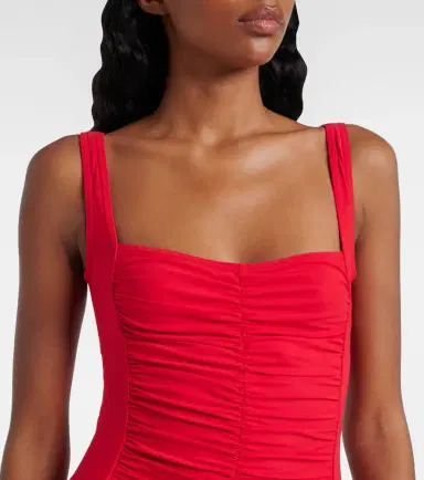 Karla Colletto Ruched swimsuit | Thumbnail 3