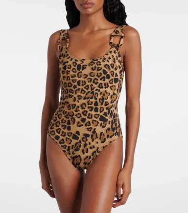 Karla Colletto Izzy leopard-print swimsuit | Thumbnail 3