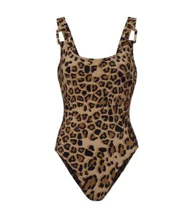 Karla Colletto Izzy leopard-print swimsuit | Thumbnail 1