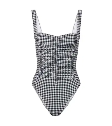 Karla Colletto Ruched gingham swimsuit | Thumbnail 1