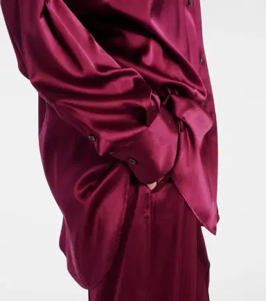 Tom Ford Silk-blend satin shirt | Thumbnail 3
