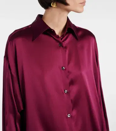 Tom Ford Silk-blend satin shirt | Thumbnail 4
