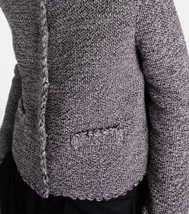 Proenza Schouler White Label Nidia macramé cotton jacket | Thumbnail 3