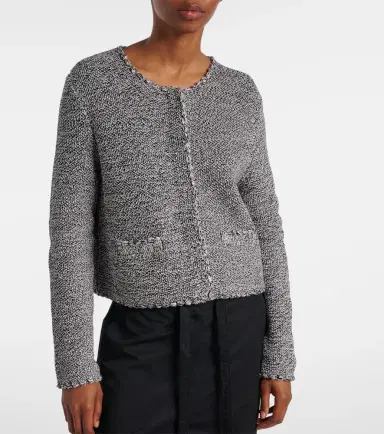 Proenza Schouler White Label Nidia macramé cotton jacket | Thumbnail 4