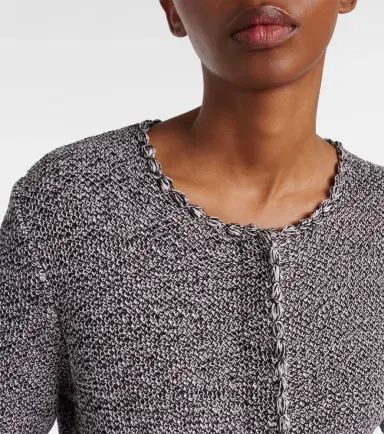 Proenza Schouler White Label Nidia macramé cotton jacket | Thumbnail 5