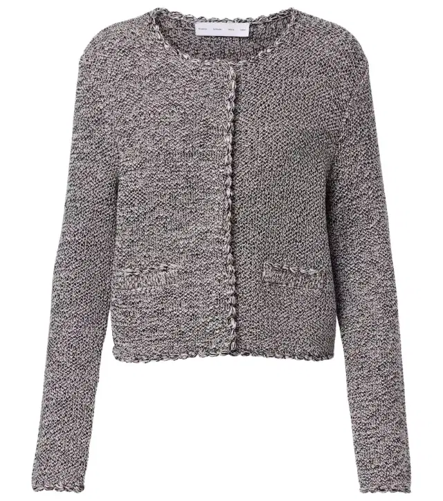 Proenza Schouler White Label Nidia macramé cotton jacket