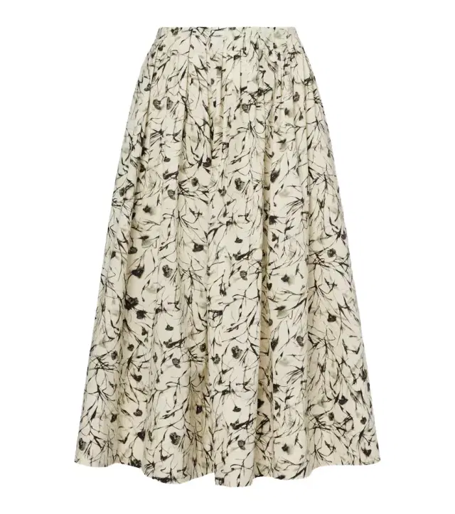Proenza Schouler White Label Austin cotton poplin midi skirt