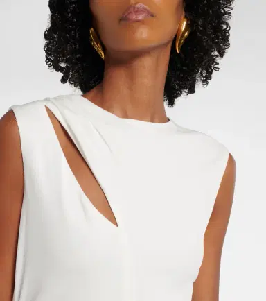 Tom Ford Cutout crepe jersey midi dress | Thumbnail 3